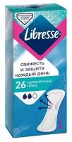 Прокладки ежедневные LIBRESSE Deilyfresh плюс удлиненные 26 шт