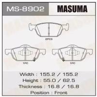 Колодки дисковые Masuma MASUMA MS8902