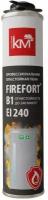 Пена монтажная огнестойкая FIREFORT B1 KM-FF-POM-B1 750мл КМ LO43490