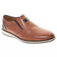 Мужские туфли Rieker 16860-25, цвет коричневый, размер 45