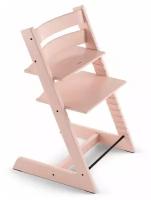 Комплект Растущий стульчик Stokke Tripp Trapp и сиденье для стульчика Baby Set Serene Pink