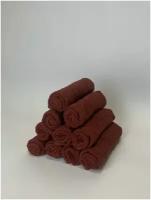 Полотенце (Салфетка) Махровое кухонное Шоколад 30х30 (10 шт.)