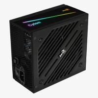 Блок питания Aerocool 600W Retail Cylon 600W, ATX v2.4, сертификат 80+, 13 режимов RGB подсветки, 20+4P x1, 4+4P x1, PCIe 6+2P x2, PATA x3, SATA x5