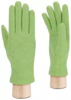 Перчатки LABBRA, шерсть, подкладка, размер 7, зеленый