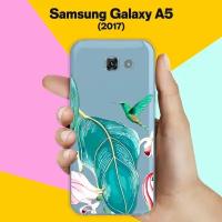 Силиконовый чехол на Samsung Galaxy A5 (2017) Колибри / для Самсунг Галакси А5 2017