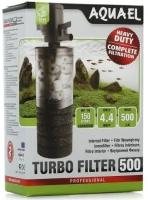 Внутренний фильтр Aquael TURBO FILTER 500 для аквариума до 150л (500л/ч, 4.4Вт, h = 70 см)