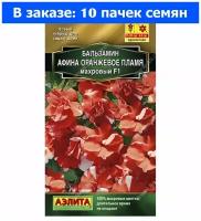 Бальзамин Афина F1 Оранжевое пламя махровый 5шт Одн Комн 20см (Аэлита) - 10 ед. товара