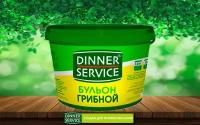 DINNER SERVICE Бульон грибной, 2 кг