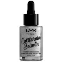 NYX professional makeup Хайлайтер California Beamin’ Face And Body Liquid Highlighter, BOMBSHELL 01