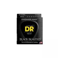 DR BKE-12 Black Beauties Black Coated Electric 12-52 струны для электрогитары