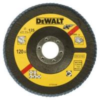 Круг лепестковый EXTR 125x22.2 мм 120G, тип29 DeWALT DT3268