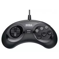 Геймпад проводной Sega Mega Drive 6-Button Arcade PAD witch USB Black Retro-Bit SKU-1134775 Switch/PC/Android/PS3/Mega Drive Mini