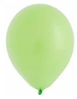 Шар латексный ненадутый Е 5" Пастель Light Green 13 см (50 в уп)