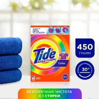 Tide Аквапудра Color Стиральный Порошок 3 Стирки