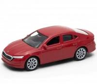 Машинка Welly SKODA OCTAVIA IV (43725) 1:38, 7 см, микс