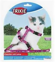 Trixie 4144 Шлейка для Котят Нейлон 21-32См*8Мм