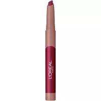 L'OREAL PARIS Матовая помада-стик Infaillible Matte Lip Crayon, оттенок 114, фиолетовый