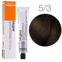 L'Oreal Professionnel Majirel 5.3 Светлый шатен золотистый 50мл