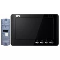 Комплект домофона CTV CTV-DP1704MD цвет панели: серебро