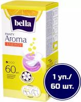 Bella PANTY Aroma energy Прокладки женские гигиенические ежедневные, 60 шт. Впитываемость 1к