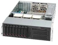 "Корпус SuperMicro CSE-835TQC-R1K03B 3U 8-Port Backplane Supports 8 x 3.5" SAS3/SATA3 HDD/SSD with" 2x mini SAS HD connec