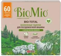 Таблетки для посудомоечной машины BioMio Bio-total с маслом эвкалипта 60 шт