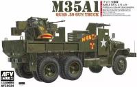 Сборная модель AFV club M35A1 Quad .50 GUN TRUCK 1:35 (35034)