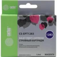 Картридж Cactus CS-EPT1283 для Epson Stylus S22/SX125/SX420/SX425; Office BX305, пурпурный,7мл