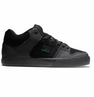 Мужские кеды DC SHOES PURE MID SHOE, Цвет черный, Размер 8,5