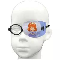 Окклюдер на очки eyeOK на левый глаз для девочки размер М