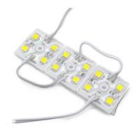 Led Модуль 12 вольт 5054 4 led белый, IP65