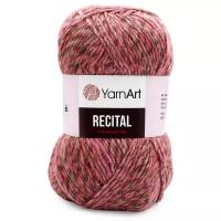 Пряжа YarnArt 'Recital' 150гр 330м (9% альпака, 10% шерсть, 9% вискоза, 72% акрил) (662 меланж), 3 мотка