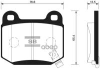 Колодки тормозные задние SP1495 для MITSUBISHI LANCER 1996- / NISSAN 350Z с 2003-2005 / SUBARU IMPREZA 2001- / FORESTER 2013-