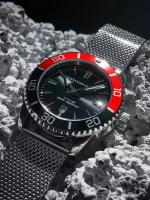 Наручные часы Alexander Diagan Mars, черный, красный