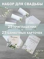 Приглашения и банкетные карточки