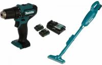 Makita Набор инструментов (DF333DZ, CL106FDZ, 2xBL1016, DC10WD) CLX226X1