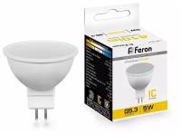 Feron MR16 GU5.3 230V 5W(410lm) 2700K 2K матовая 50x50, LB-24 25127