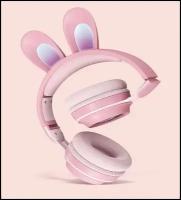 Беспроводная гарнитура Rabbit Ear Little Honey/ Bluetooth-гарнитура/розовый