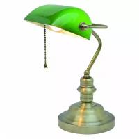 Настольная лампа офисная Arte Lamp Banker A2492LT-1AB