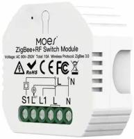 Реле MS-104ZR, Wi-Fi 2,4GHz, Zigbee с нулевой линией