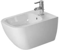 Биде, Duravit, Happy D.2, подвесной, шгв 355-540-285, цвет-Anthracite Matt