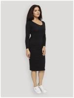 Платье для беременных Lunarable, черный, размер 44(S)