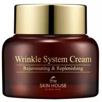 Антивозрастной питательный крем с коллагеном "Wrinkle System", 50г, The Skin House