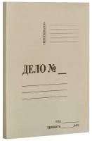 Скоросшиватель картонный дело Attache Economy 190-210г/м2 немел, 100 шт/уп