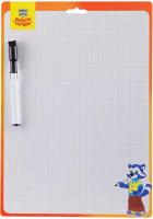 Доска для рисования с маркером двухсторонняя Мульти-Пульти, 24*34см