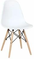 Стул дизайнерский "EAMES DSW WX-503" (Белый пластик)