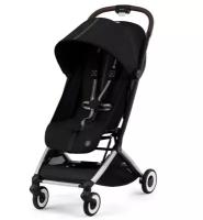 Прогулочная коляска Cybex Orfeo Moon black SLV с дождевиком