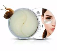 FABRIK COSMETOLOGY EYES PATCH SNAIL EXTRACT Патчи для глаз с муцином улитки N60