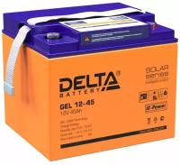 Аккумулятор гелевый Delta GEL 12-45