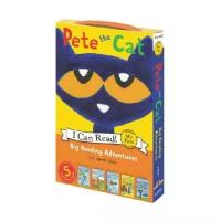 Dean James. Pete the Cat. Big Reading Adventures. 5 Far- Out Books in 1 Box (количество томов: 5). Pete the cat